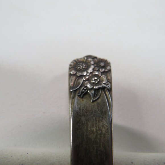 Ice Tea (6) Spoons SPRING CHARM floral WM Rogers & Sons co. 1963 - Picture 9 of 13